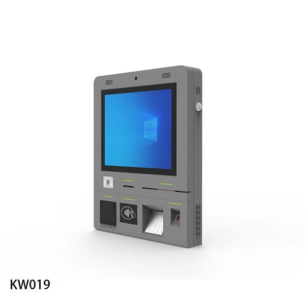 Wallmounted Cashless Payment Kiosk